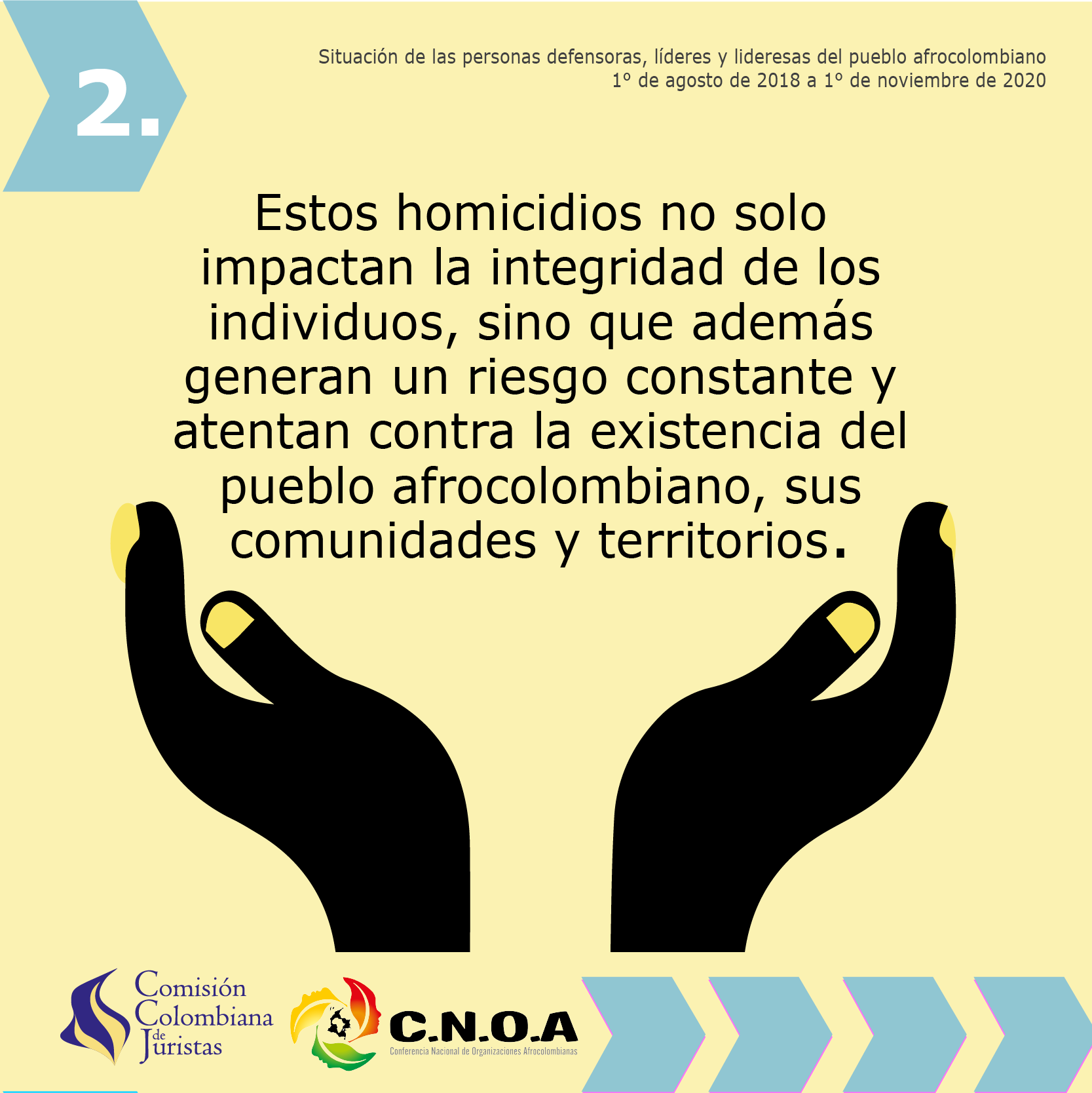 Imagen 2 de Situaci&oacute;n de las personas defensoras, l&iacute;deres y lideresas del pueblo afrocolombiano